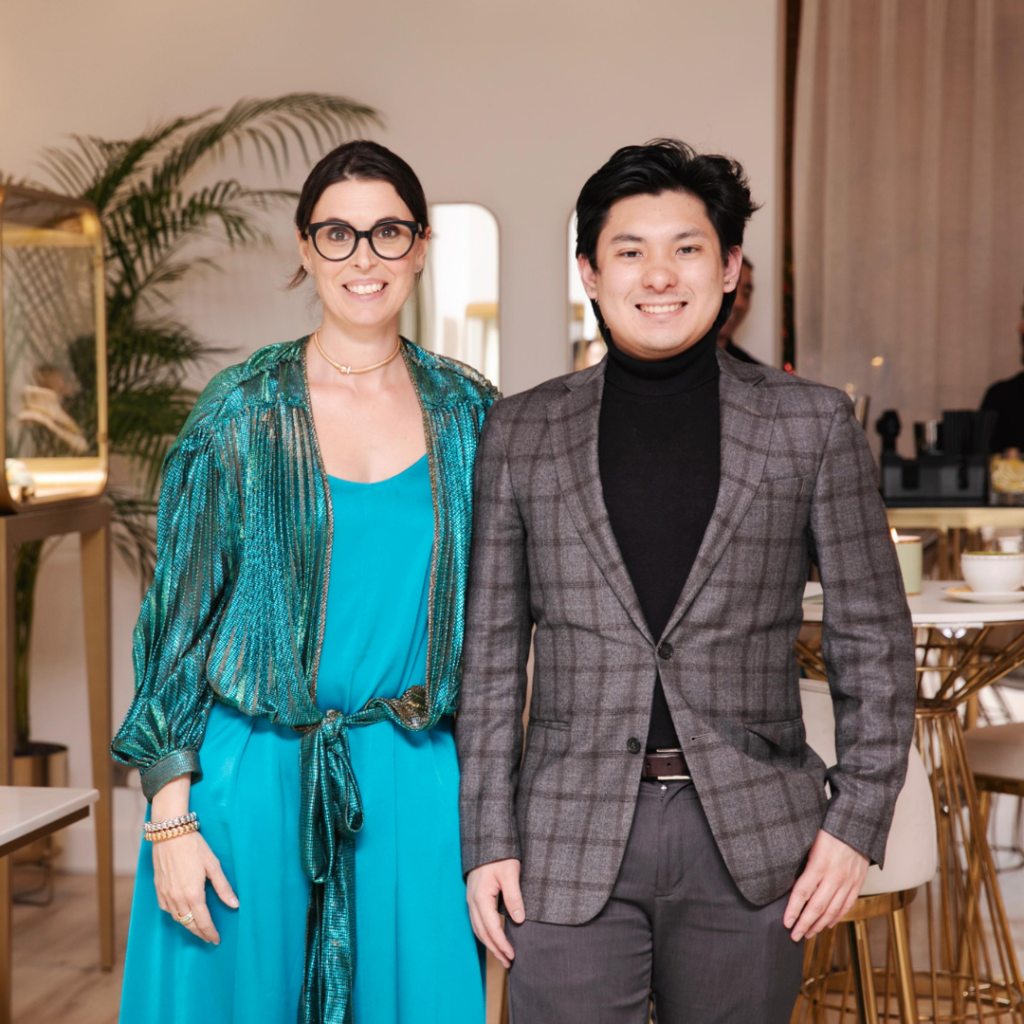 Marta Cavalli, Trade Marketing Manager of FOPE and Aeron Victor Antonio, Digital Marketer and Content Creator